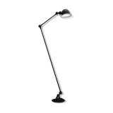 Lamp Jielde vintage graphite e-reader 2 arms of Jean Louis Domecq 1960