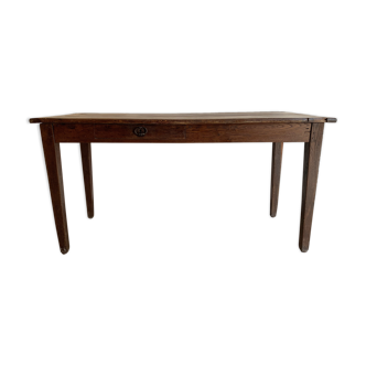 Vintage oak farmhouse/desk table from the 50s