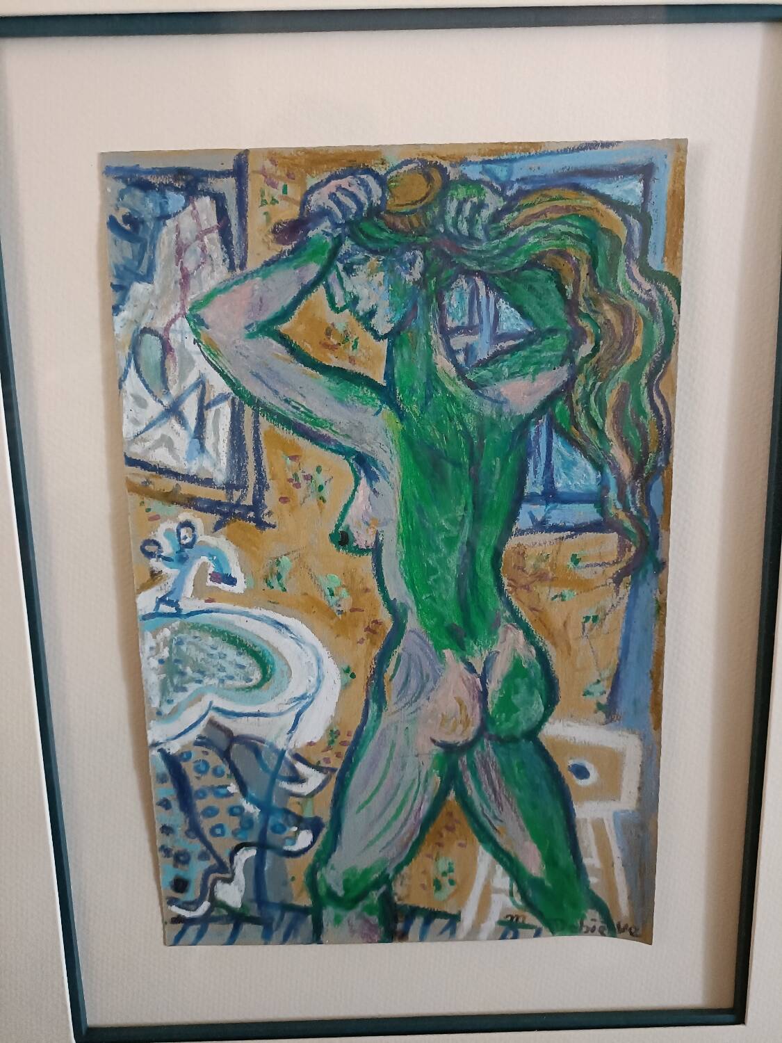 Oil Pastels by Michel Debiève