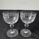Verres à vin en cristal Baccarat Pompadour