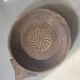 Ancient Indian plateau carved from solid wood "Whirlwind"