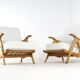 Mid century dutch design Oak armchair 'Nederweert' | more pieces in stock