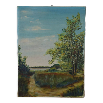 Painting on canvas