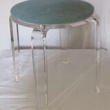 Plexiglas stool from the 80s