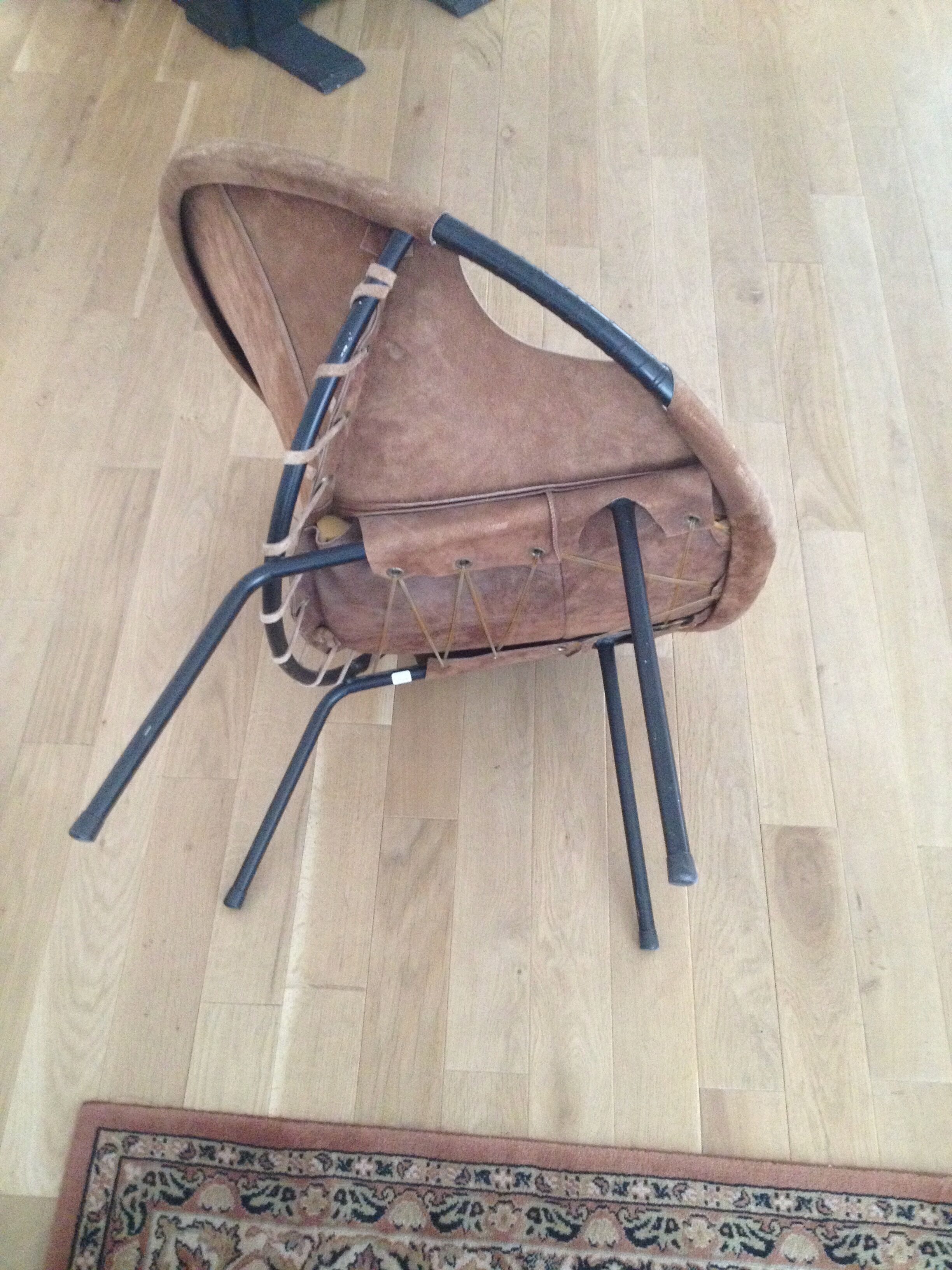 Fauteuil en daim de Lusch Erzeugnis