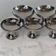 Set of 9 stainless steel bowls