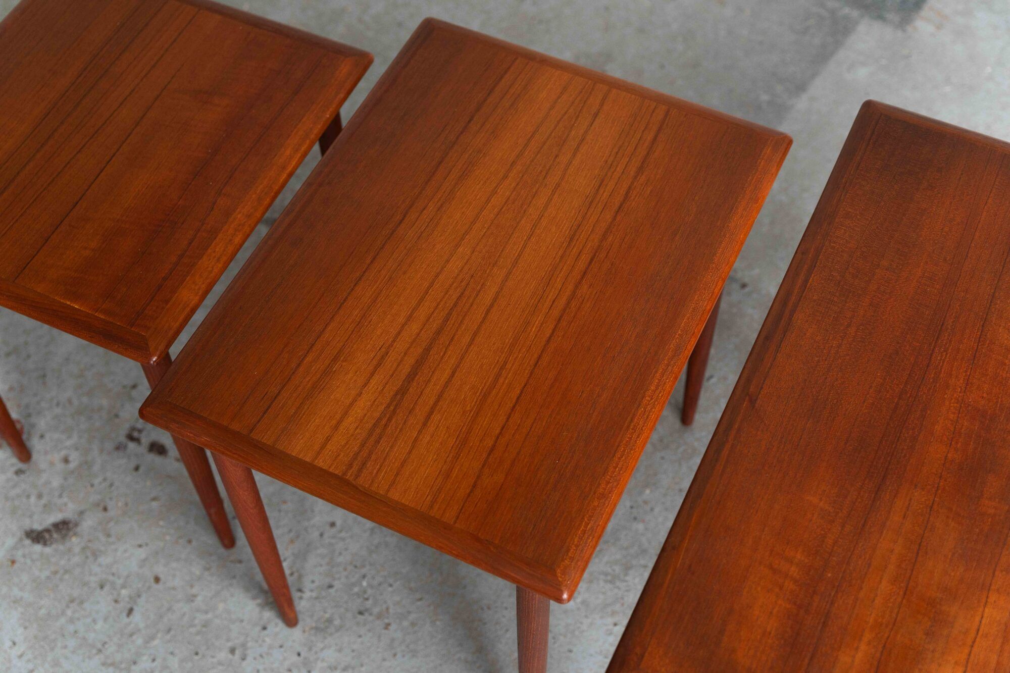 Set of 3 nesting tables, Danish design