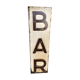 Plaque enseigne bar