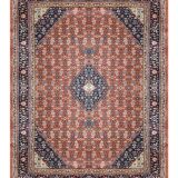 Tapis d'orient Indo-Persan-Tabriz, Fait main, : 2.50 x 3.60 Mètres