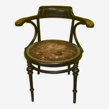 Antique bentwood armchair, late 19th century
