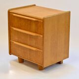 Small Cees Braakman chest of drawers in oak veneer