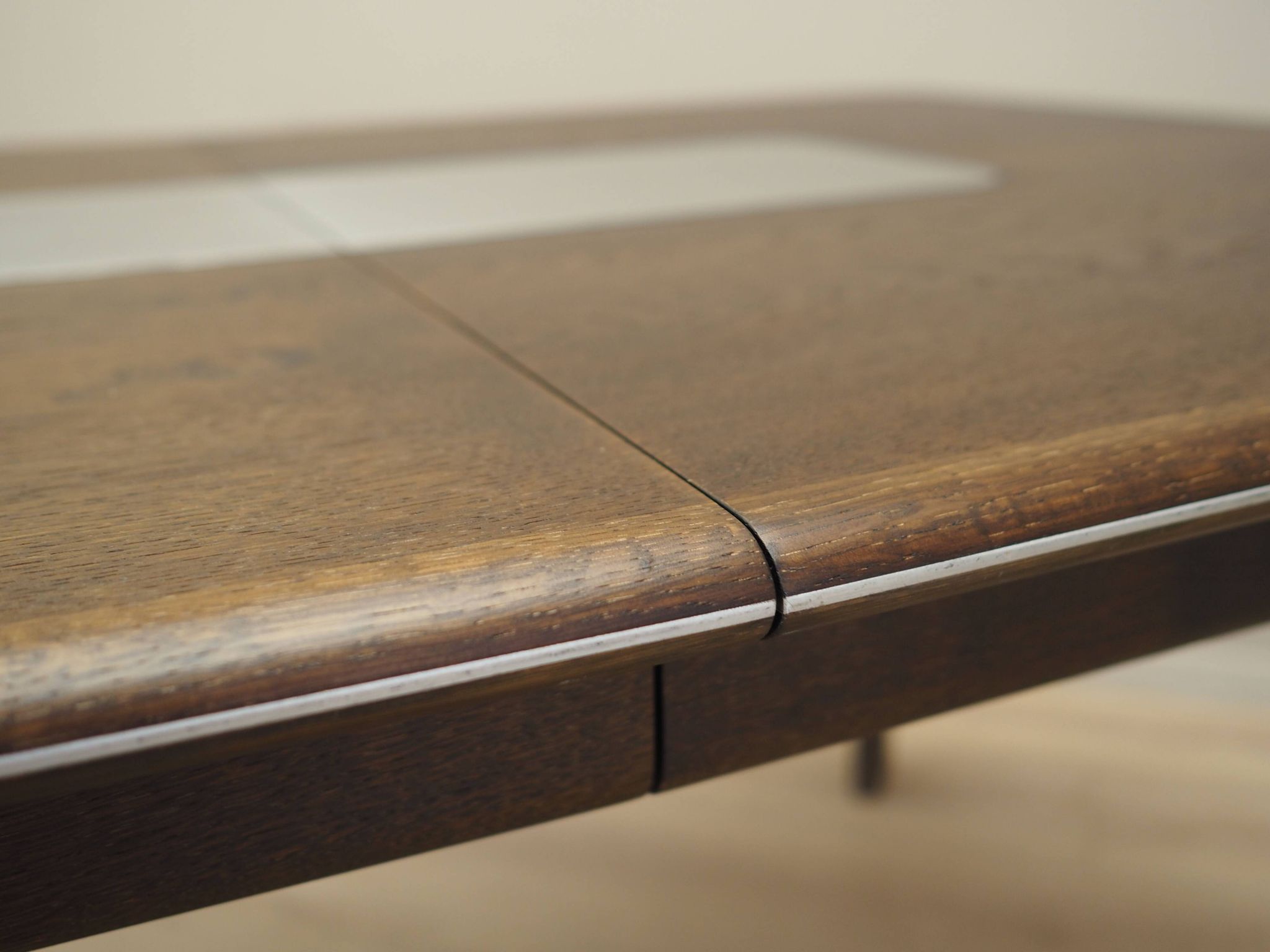 Oak table, Danish design, 1970s, manufacturer: Uldum