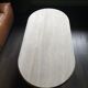 Vintage coffee table travertine marble Rochebobois 80s