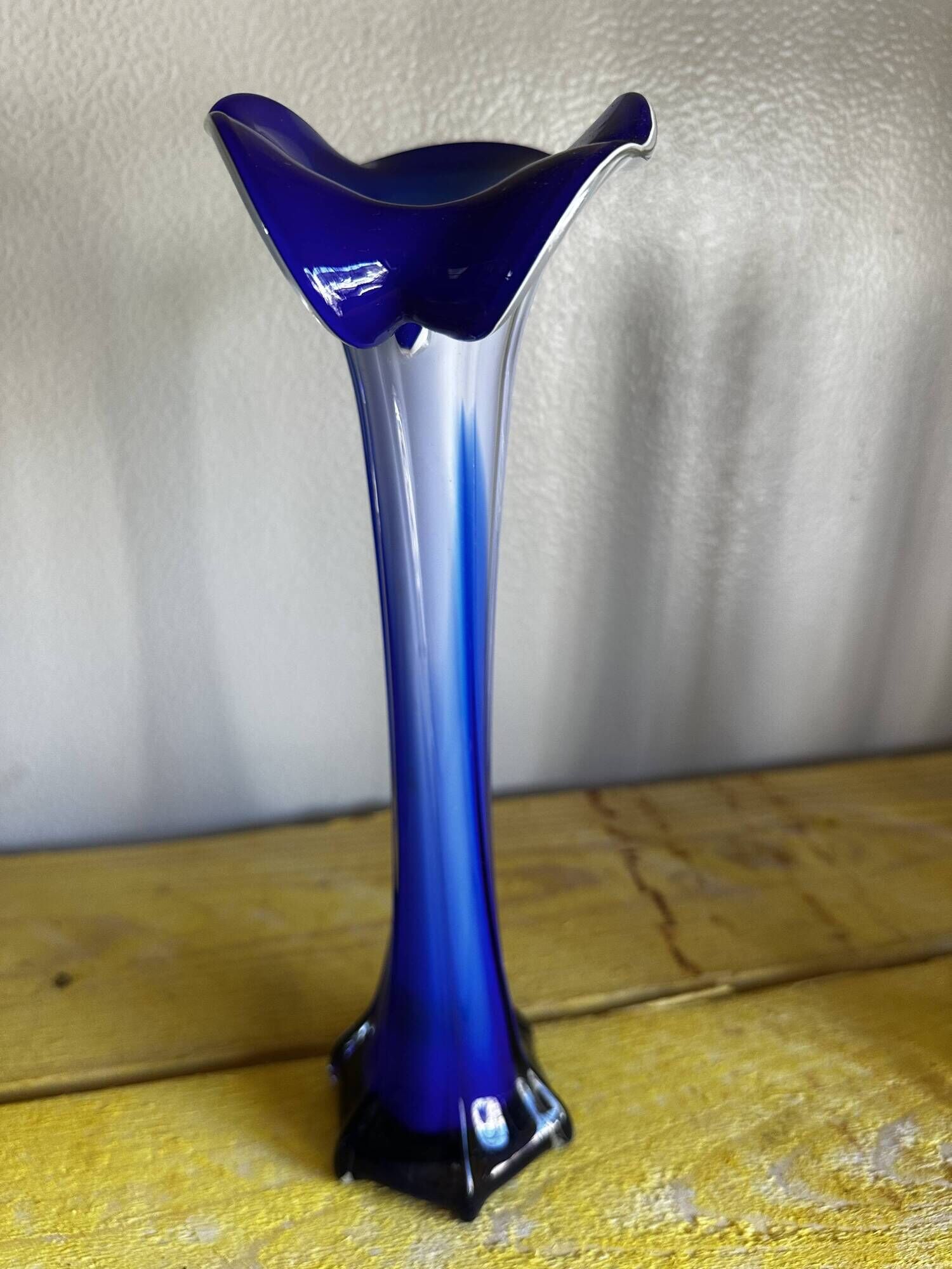 Ensemble de 6 Vases Soliflores années 60 en Verre de Murano