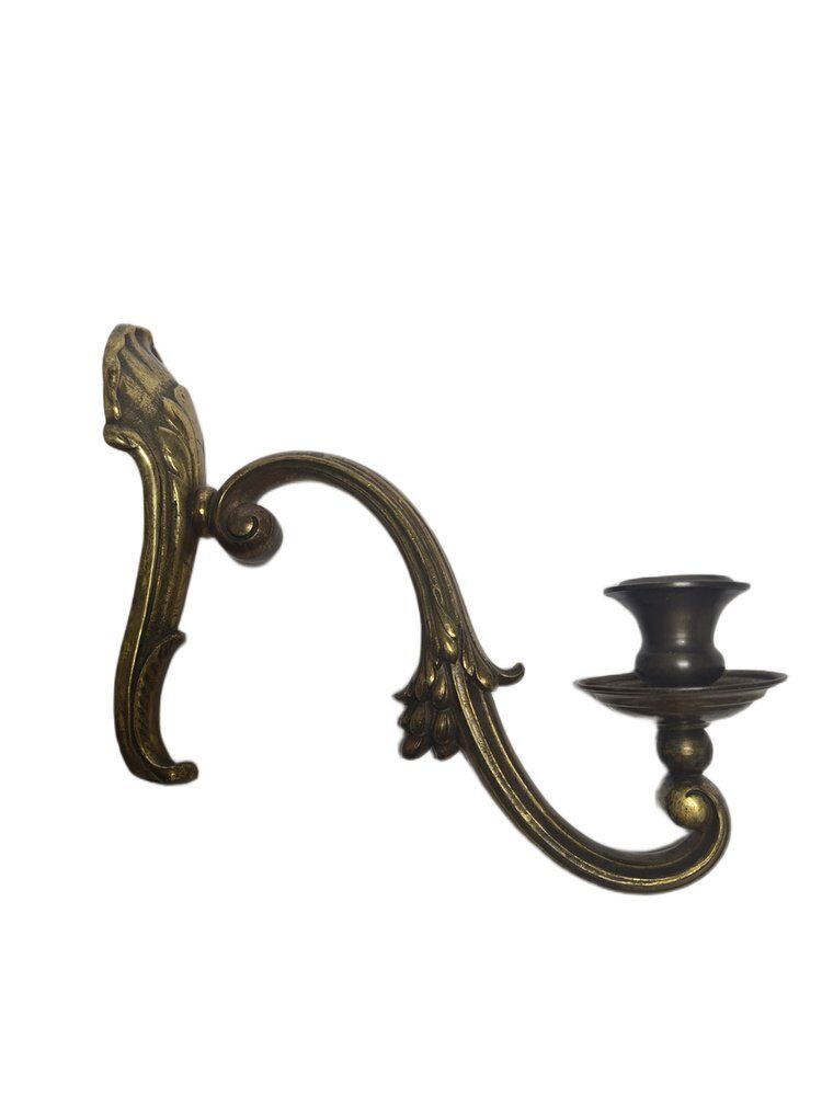 Applique murale en bronze classique, Pologne, années 1900.