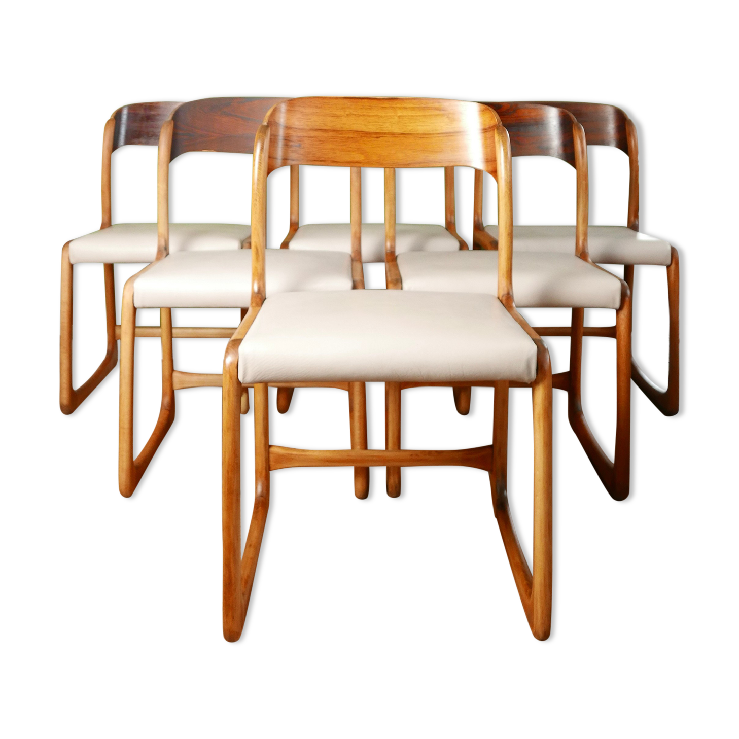 Baumann sled chairs