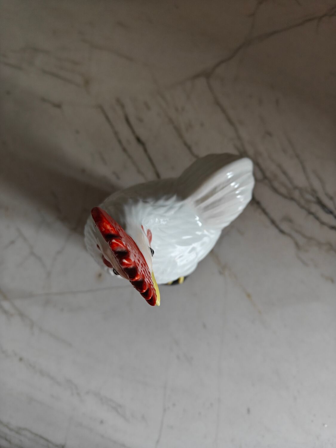 Ceramic rooster