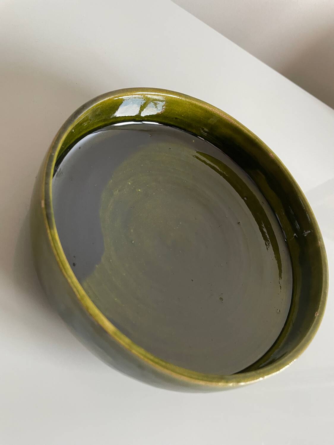 Assiette creuse artisanale, Maroc
