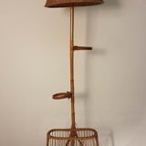 Rattan lamppost period 1960