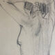 Female nude drawing
