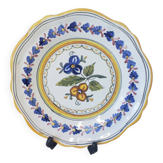 Assiette décorative mave talavera