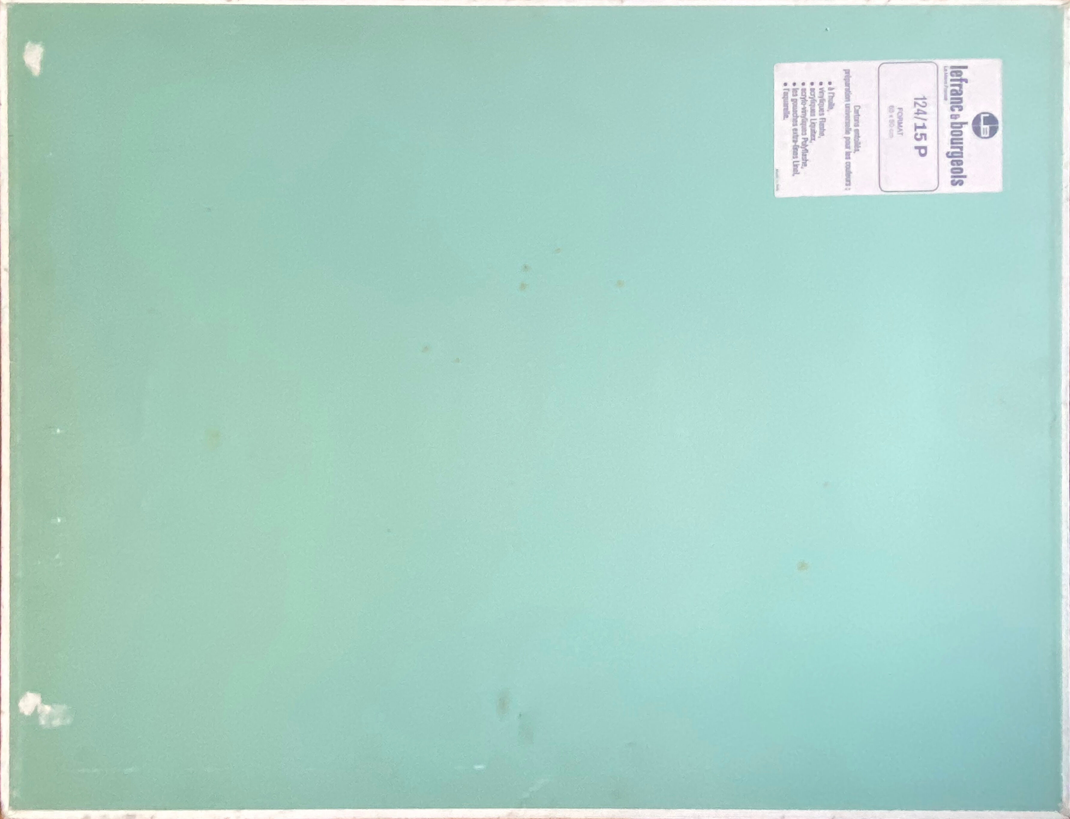 HST painting "Boats in lagoon" Marine Normandy Brittany by Robert Leboucher