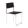 Chaise black copper