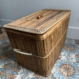 Rattan chest