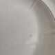 Niderviller hollow round dish in white earthenware bordered gold