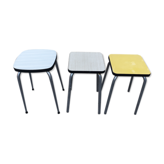 Vintage formica stools