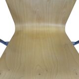vintage fritz hansen vico magistretti duo bentwood stacking armchairs set of four