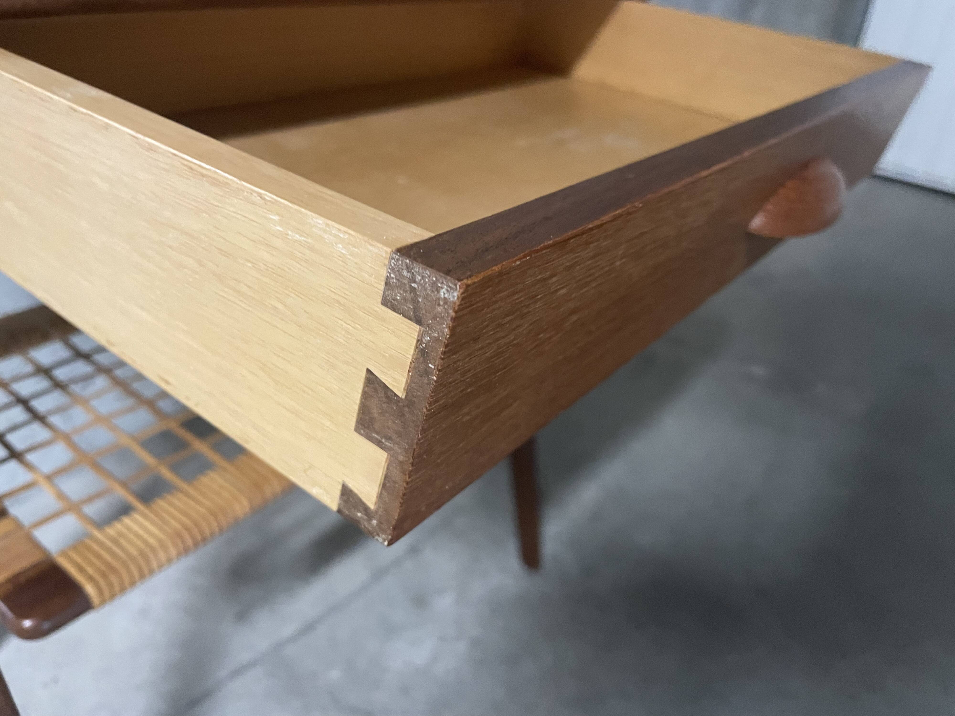 Scandinavian bedside table from the 1960s.