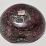Purple Murano Glass Ashtray-Catchall by Ercole Barovier mod. "Porpora"