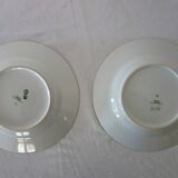 2 dinner plates, soup plates, dessert plates and Legrand Limoges 1920 relish dish