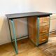 Small wooden children's desk from the 1950s