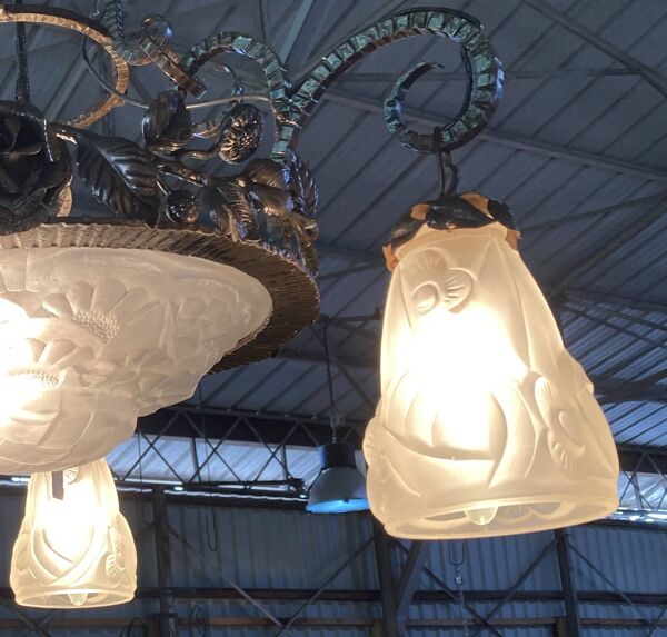 Lustre Art Déco - Degué