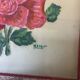 Framed silk painting