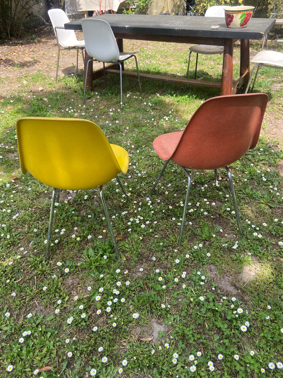 Paire de chaises DSX édition Herman Miller