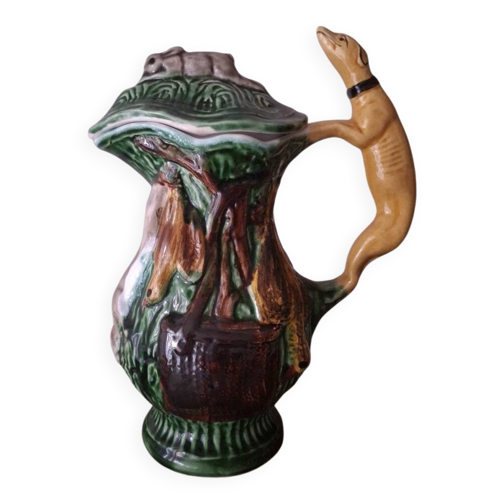 Caldas earthenware pitcher