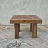 Coffee table signed P. Garnier