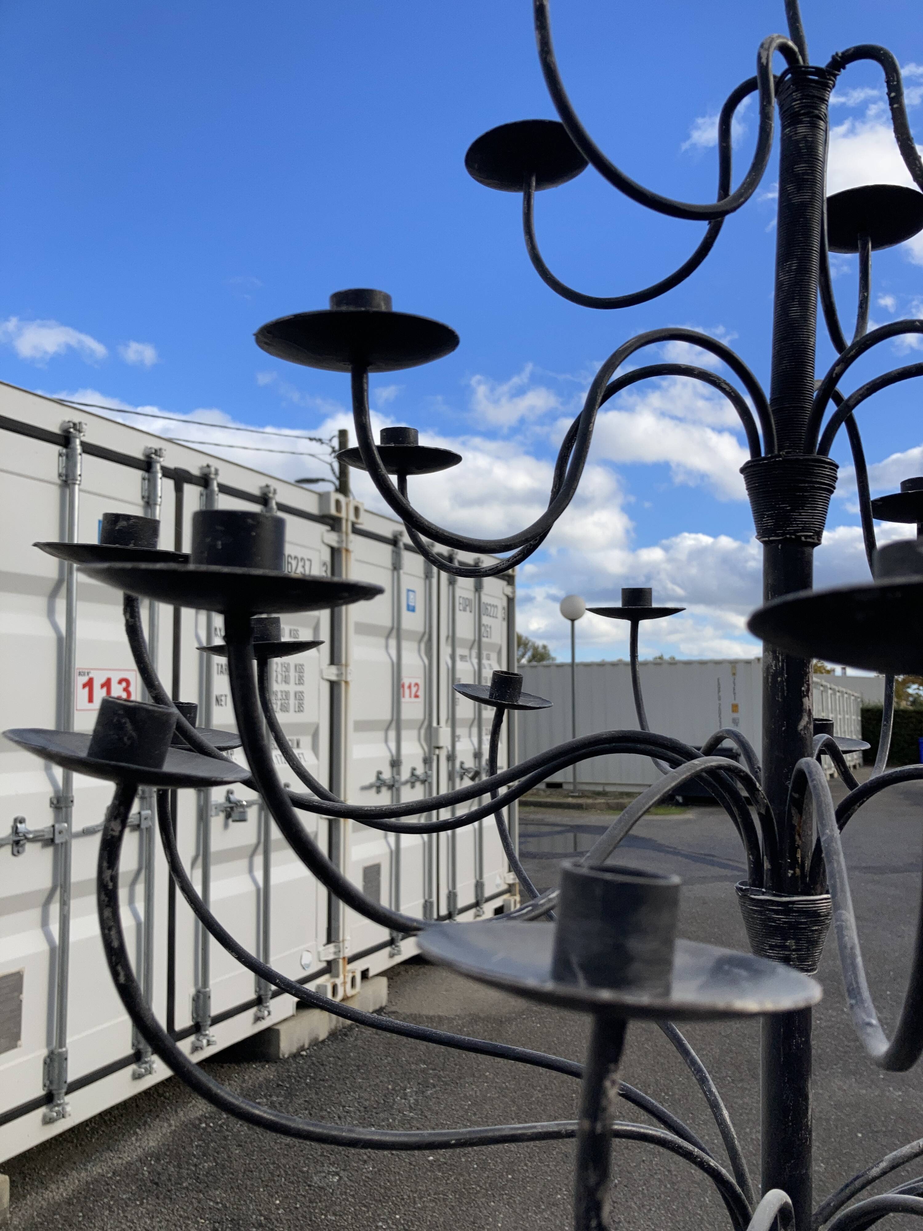 Grand Danish candelabrum