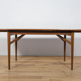 Mid-century extendable teak dining table from everest, 1960s