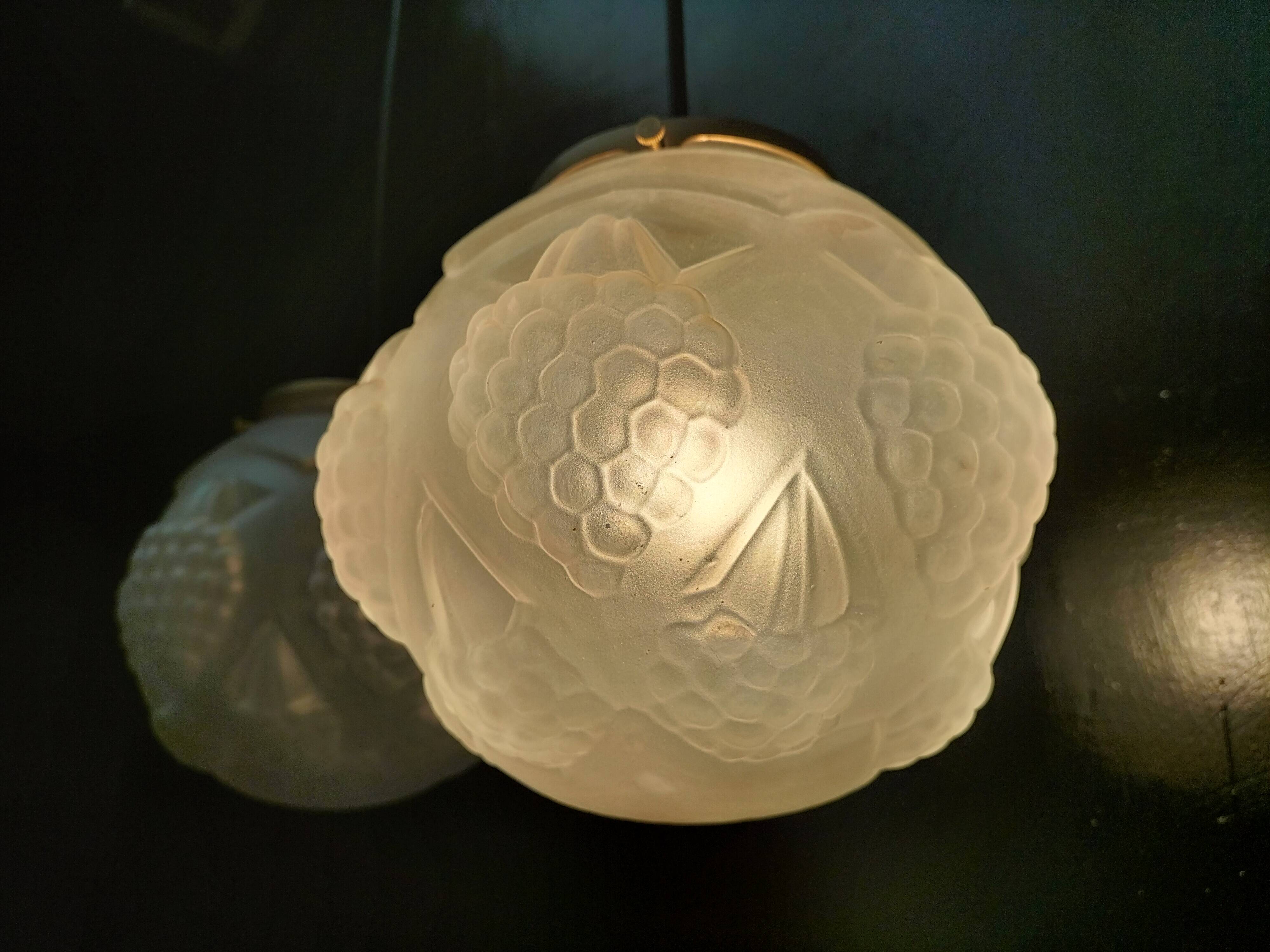 Glass ball pendants