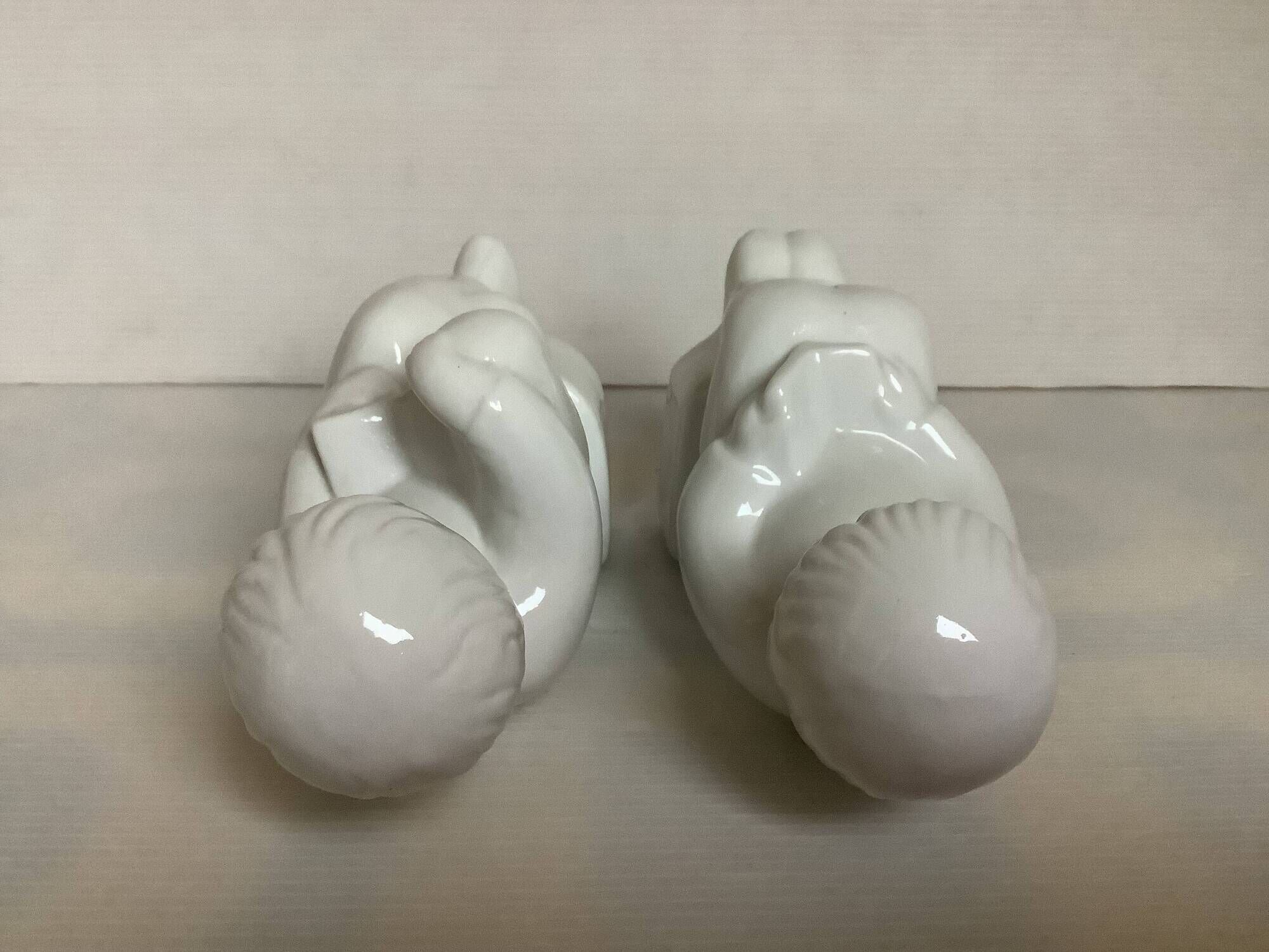 Pair of children's bookends reading from the 70s