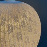 Plisee round hanging lamp 1960s