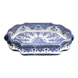 Plat centre de table Rouen Gien 1876
