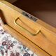 Vintage 70s double curtain filing cabinet