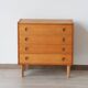 Scandinavian oak chest of drawers | vintage Danish furniture
