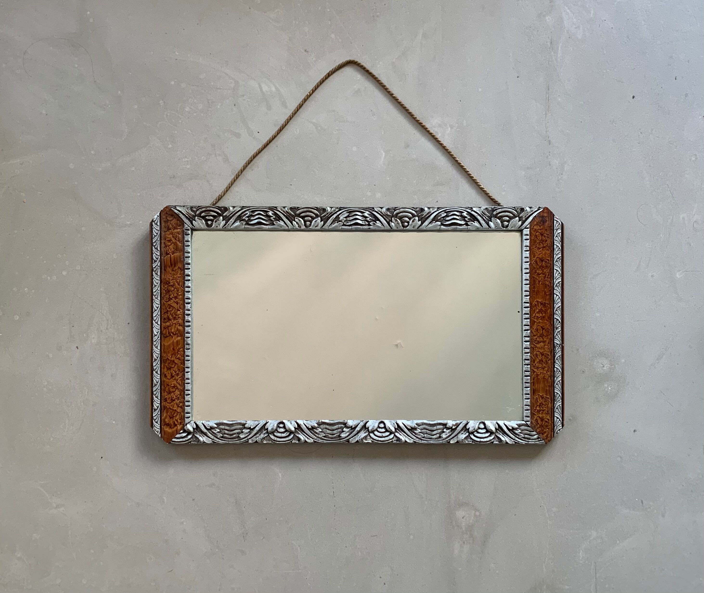 Art deco wall mirror