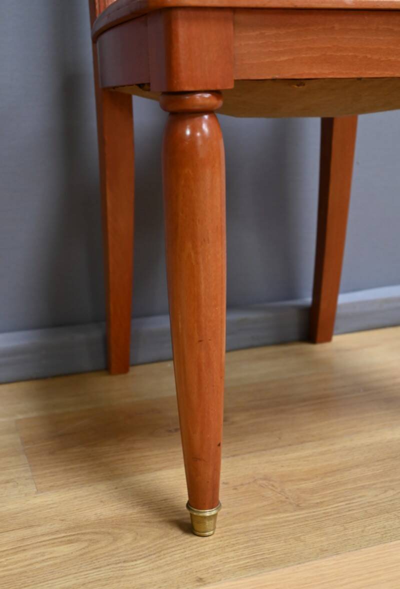 Set of 4 stained beech chairs, Art Deco – 1910